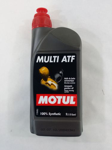105784 motul multi atf 1liter 100% synthetic transmission oil