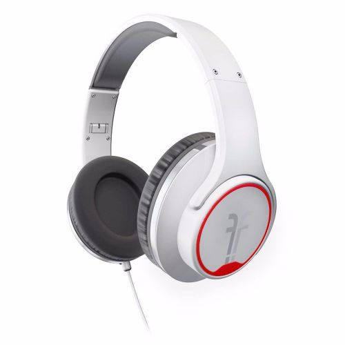 Flips audio fh2815wh collapsible hd headphones stereo speakers white