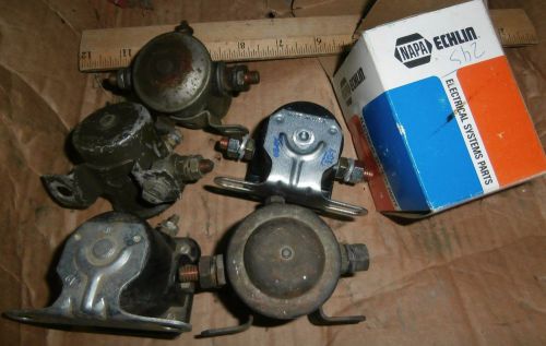 5 vintage solenoid starter switches: dodge? plymouth? desoto? 1940s?&#039;50s?&#039;60s?