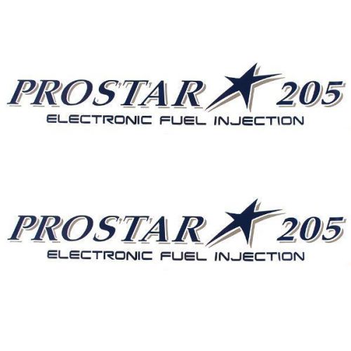 Mastercraft prostar 205 boat decal (pair)