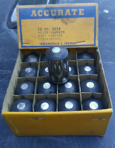 1932-1953 ford flathead 8ba-6500a hollow lifters tappets nos accurate #6614