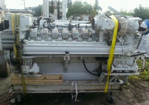 Mtu 16v-2000 marine diesel engine