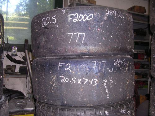 289-2 usdrrt hoosier used road race slicks/tires/radials 20.5x7-13 f2000