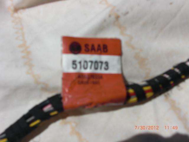 Saab 9-3 engine wiring harness 1999-2000