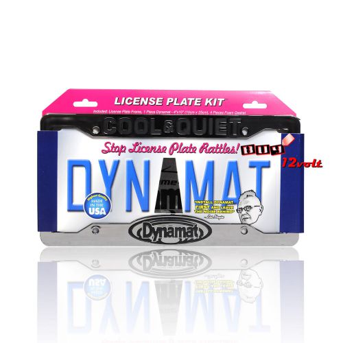 Dynamat 19100 extreme license plate kit