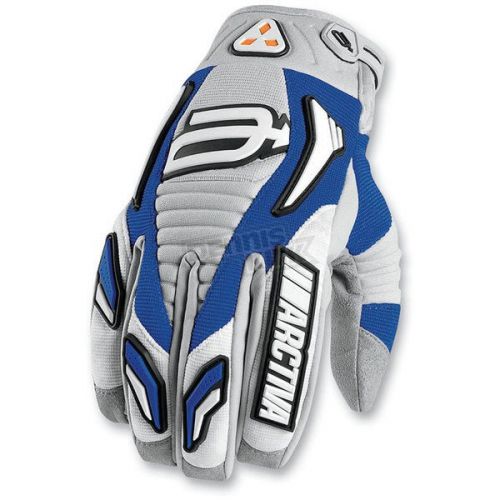 Arctiva comp rr 4 gloves blue/gray size small