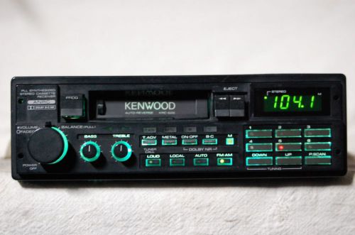 Vintage kenwood krc-626 am/fm car stereo cassette old lamborghini ferrari bmw