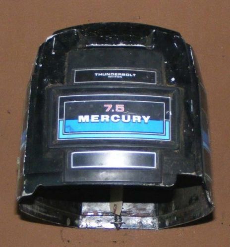 G4a1115 1982 mercury 7.5 hp cowl pn 7264a10 fits 1980-1985
