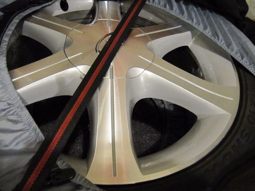 Infiniti i35 rim set of 4 wheel + snow tires 02 03 04 alloy oem 6 spoke oem 17&#034;