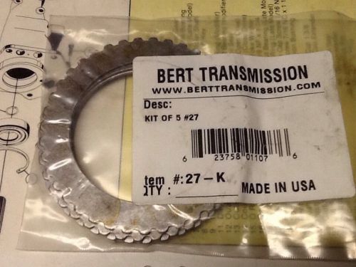 New 5 pc floater plate kit for bert transmissions,steel