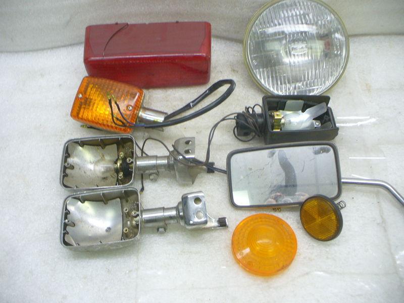 Misc. motorcycle parts - lot # 14.