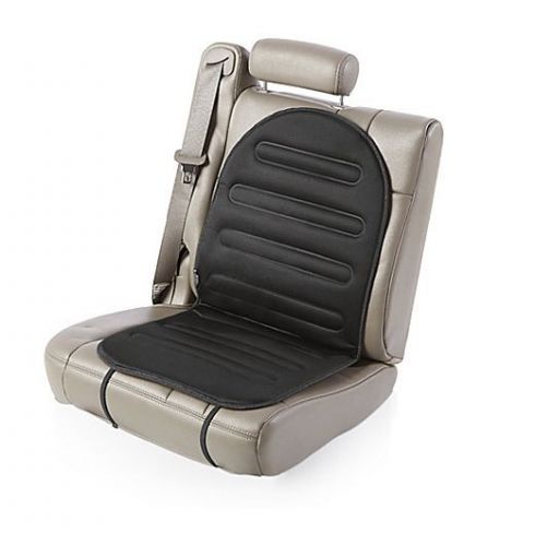 New heated car seat comfort cushion dual temperature control black instant warm