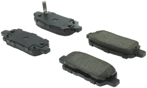 Disc brake pad-posi-quiet ceramic w/shims &amp; hrdwr-preferred rear centric