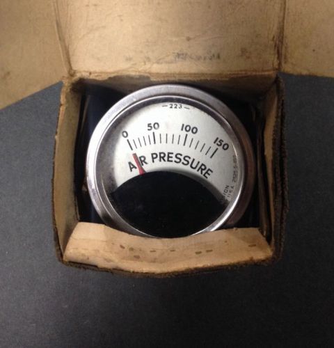 Vintage air brake pressure gauge rat rod
