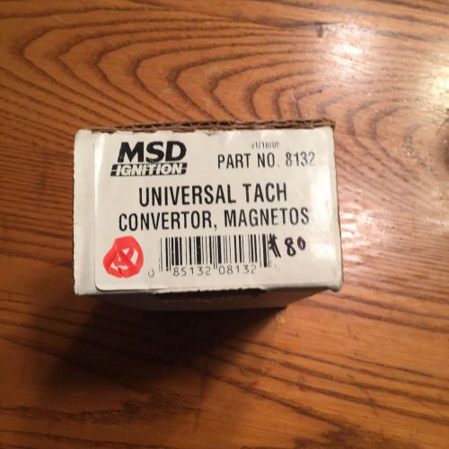 Msd 8132 universal tach convertor, magnetos