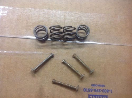 Triumph spitfire gt6 brake shoe hold down pin &amp; springs
