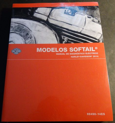Spanish 2014 harley davidson softail electrical diagnostic service manual (335)