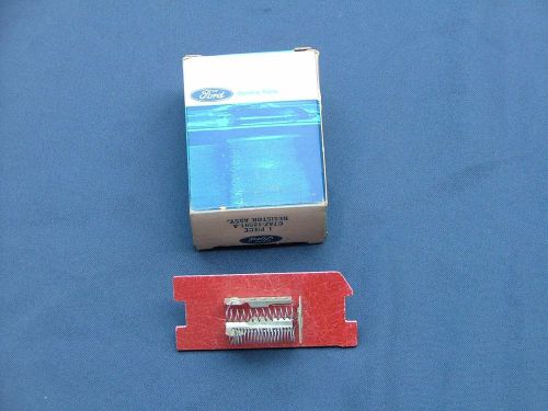 1967-69 ford a/c heater blower motor resistor, nos! galaxie