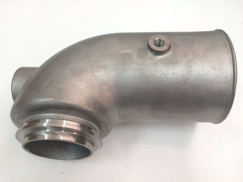Stainless steel mixing elbow replaces detroit diesel p/n 8924507