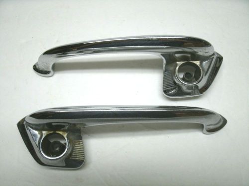 Two 1950 ford custom outside door handles-vintage ford, vintage car auto parts