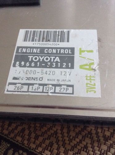92-93 toyota camry at 6cyl fed used ecm ecu computer number !89661-33121 !!!!