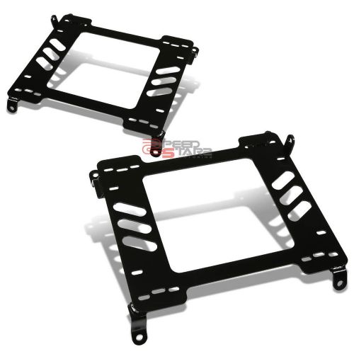 Pair of left+right racing bucket/reclining seat bracket for 89-98 nissan 240sx