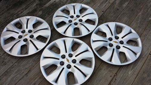 Chevy cruze 16&#034; wheel cover hubcap oem 2011 - 2016, set of 4