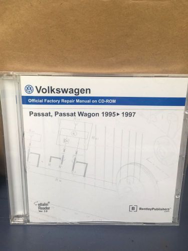 Vw factory repair manual cd-passat 95-97
