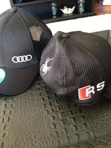 Audi hat rs spyder logo hat cap new black