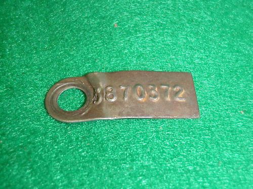 Original 65 el camino impala biscayne muncie m-20 m20 4 speed tag 3870372 409