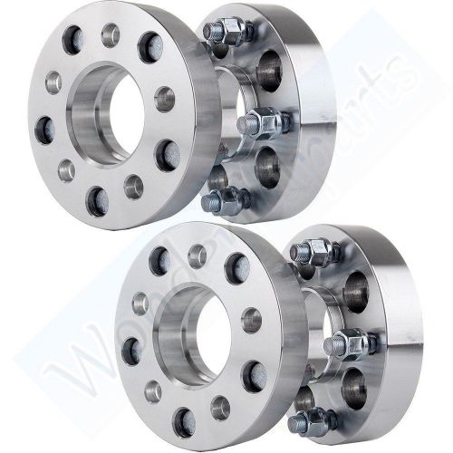 4x 1.25&#034; | 5x4.5 to 5x5 hubcentric wheel spacers fits most jeeps made in usa