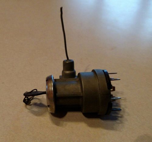 Vintage original ignition switch with original key and light