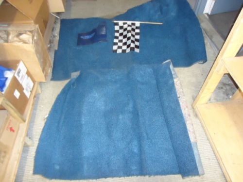 1968,69,70,71,72 pontiac gto bright blue factory used complete carpet!!!!