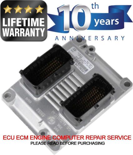 Buick allure gm ecu ecm engine computer repair rebuild part # 12592124 2004-2008