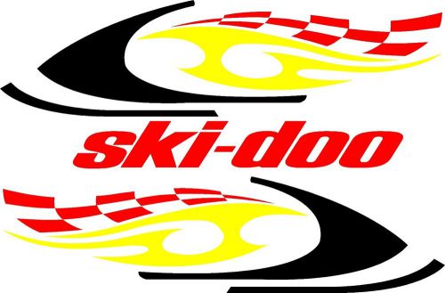 Skidoo bombardier sticker decal emblem cool custom. alpine olympique tnt everest
