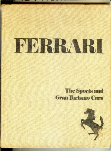 1968 ferrari the sports and gran turismo cars book fitzgerald &amp; merritt bond pub