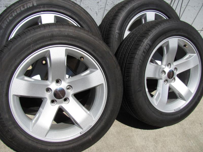 4 new 2013 18" oem dodge challenger r/t wheels tires charger magnum chrysler 300