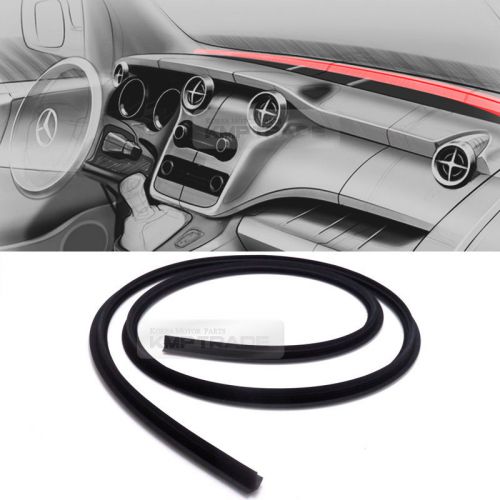 Auto noise protection dashboard rubber strip molding 67inch 1.7m for bmw car
