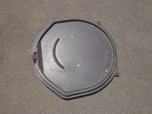 Vintage 1967 corvette spare tire..carrier tub cover....stamped feb 24 1967  !!!!