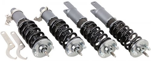 New performance adjustable coilover suspension kit fits integra civic &amp; crx