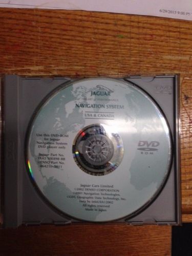 2003 2004 jaguar  s - type navigation disc dvd cd oem map 1x4310e898bb