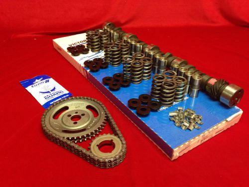 Amc jeep 360 ultimate cam lifters kit street 214/224 at 050 springs push rods cb