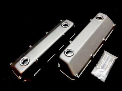 Cnc machined cast aluminum ford 351 cleveland &amp; yates racing valve covers