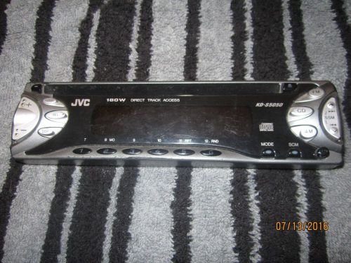 Jvc kd-s5050 180w car cd stereo replacement faceplate only used free shipping