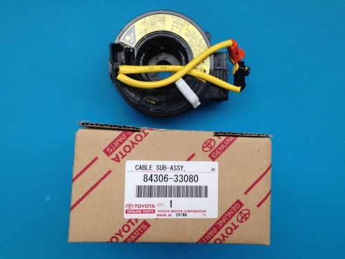 Brand new - toyota cable sub-assy, spiral part# 84306-33080