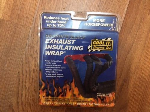 Thermo tec cool it exhaust wrap black part# 11022 2&#034; x 50&#039;