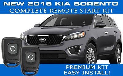 2016 kia sorento remote car starter - complete - easiest install!