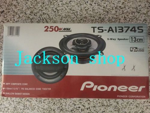 *new* pioneer ts-a1374s  5&#034;2-way energy series full-range car speakers 4ohm 250w