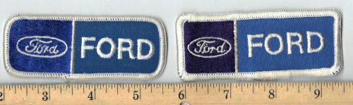Ford patch  &#034;new&#034;   3 1/2&#034; x 1 1/2&#034;