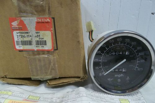 Honda speedometer gauge assembly 37200-maa-a31 hp-0327-005 speed oil pressure